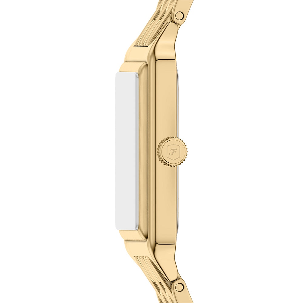 Fossil Raquel Gold Tone Green Dial Ladies Watch ES5452