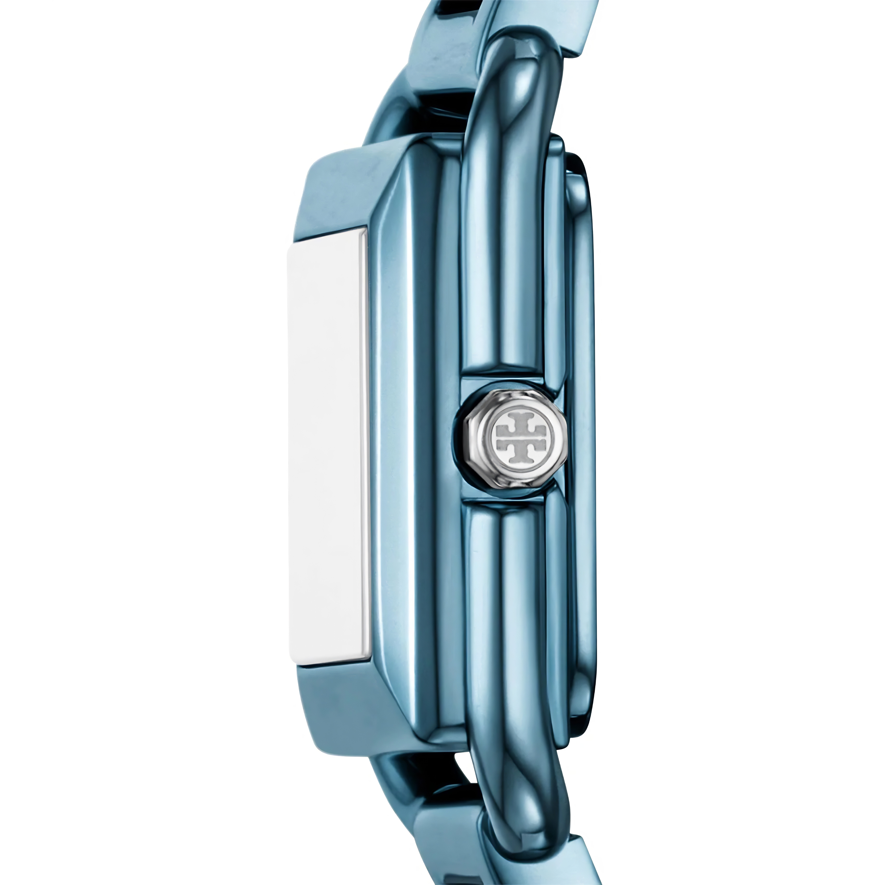 Tory Burch The Kira Square Blue Dial Ladies Watch TBW6023