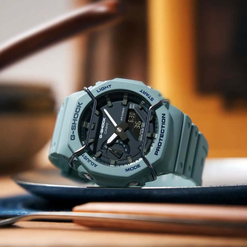 Casio G SHOCK ANALOG-DIGITAL 2100 Series | GA-2100PT-2A
