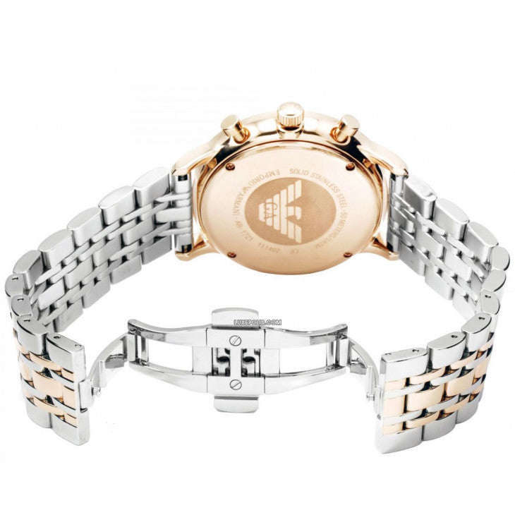 Emporio Armani Gianni Classic Rose Gold Men's Watch| AR1721