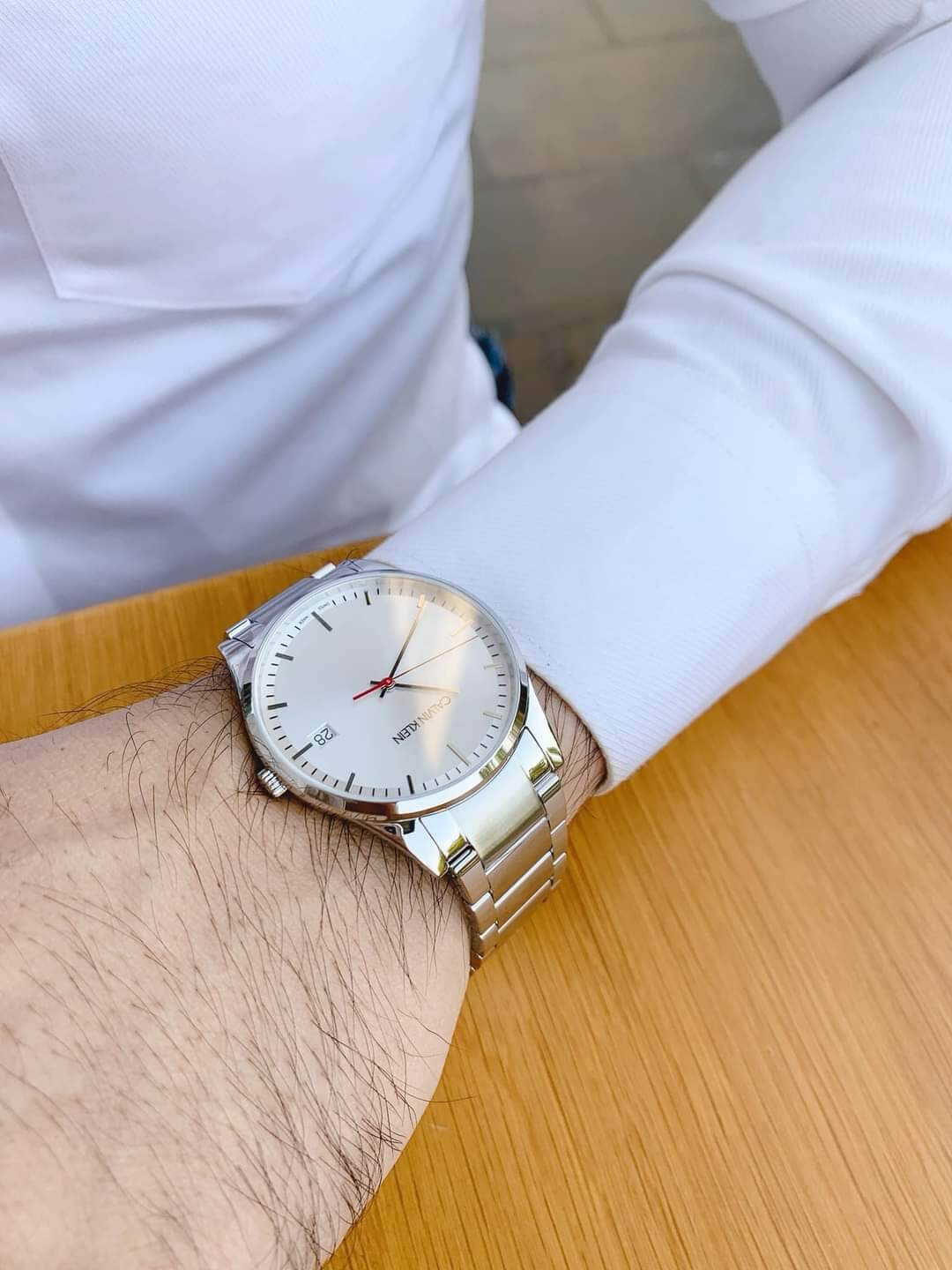 CALVIN KLEINTime Quartz Silver Dial Men's Watch K4N2114Y - Time Access store