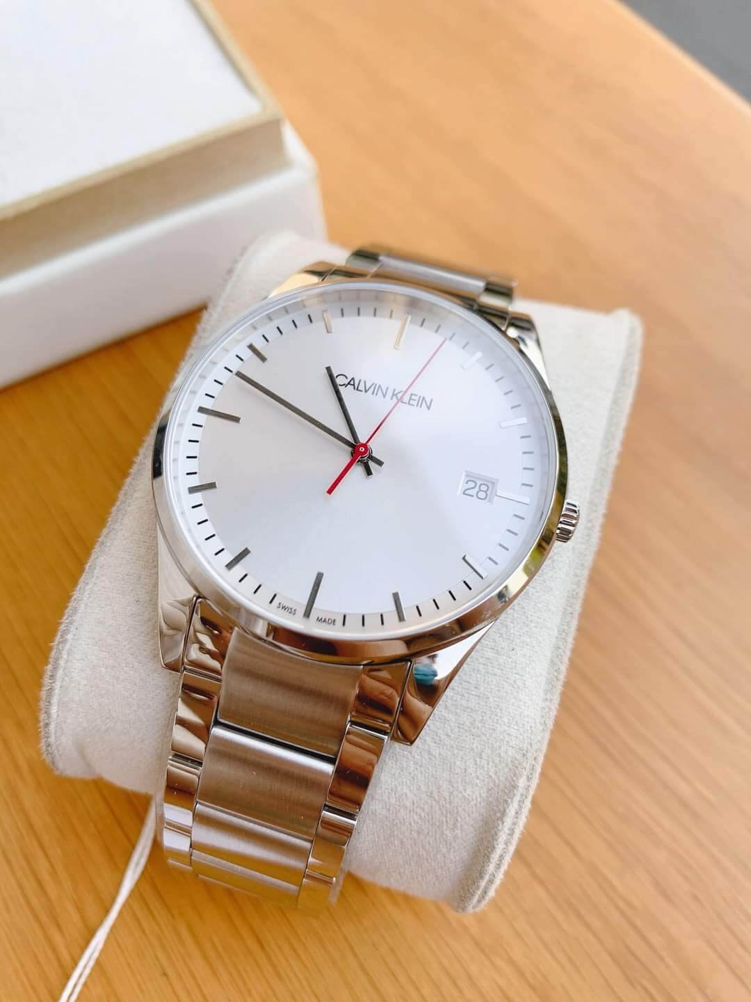 CALVIN KLEINTime Quartz Silver Dial Men's Watch K4N2114Y - Time Access store