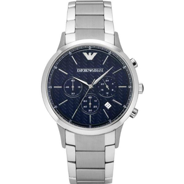 Emporio Armani Men's AR2486 Dress Silver Watch - Time Access store