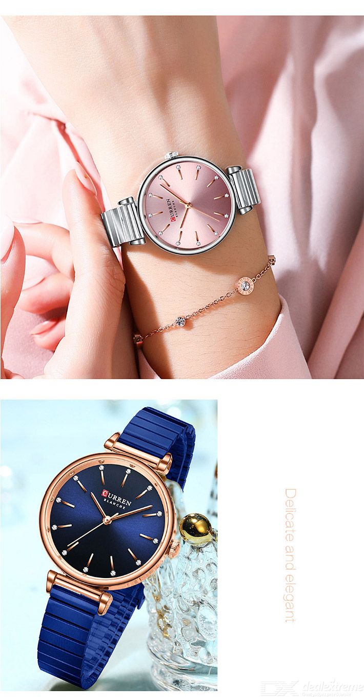 Curren 9081 Stainless Steel Analog Watch For Women - Time Access store