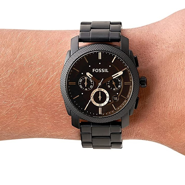 Fossil Midsize Chronograph Stainless Steel Men's Watch| FS4682