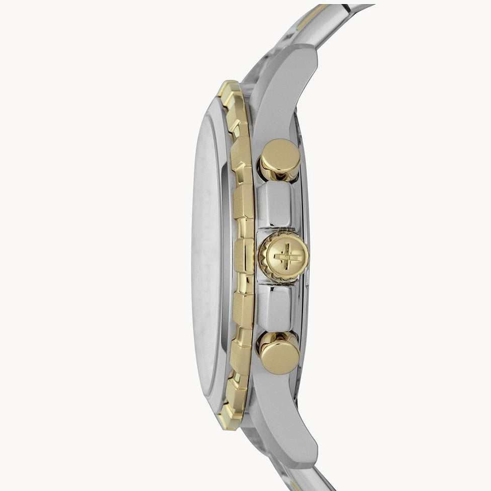 Fossil Dean Chronograph Two-Tone Stainless Steel Men's Watch| FS4795