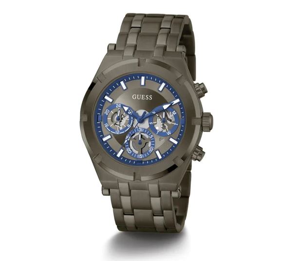 GUESS GUNMETAL STAINLESS STEEL MEN'S WATCH | GW0260G3