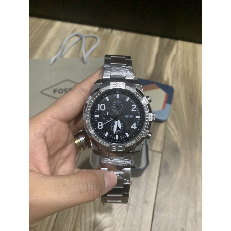 Fossil Men's Bronson Stainless Steel Quartz Dress Chronograph Watch fs5710 - Time Access store