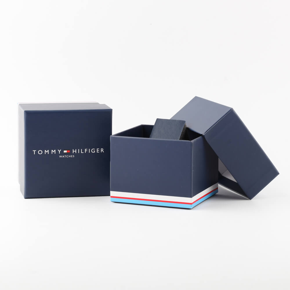 Tommy Hilfiger Men's 'Sophisticated Sport' Quartz Resin and Stainless-Steel Casual Watch, Color:Gold-Toned (Model: 1791365) - Time Access store
