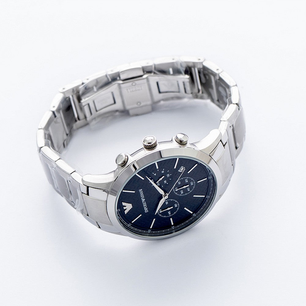 Emporio Armani Men's AR2486 Dress Silver Watch - Time Access store