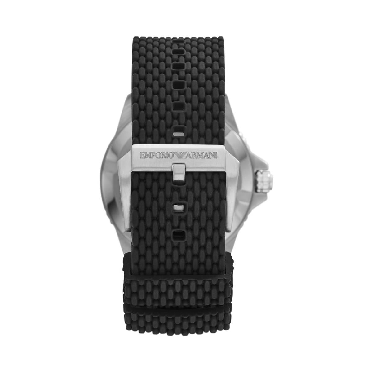 Emporio Armani Diver Analog Black Dial Men's Watch AR11341 - Time Access store