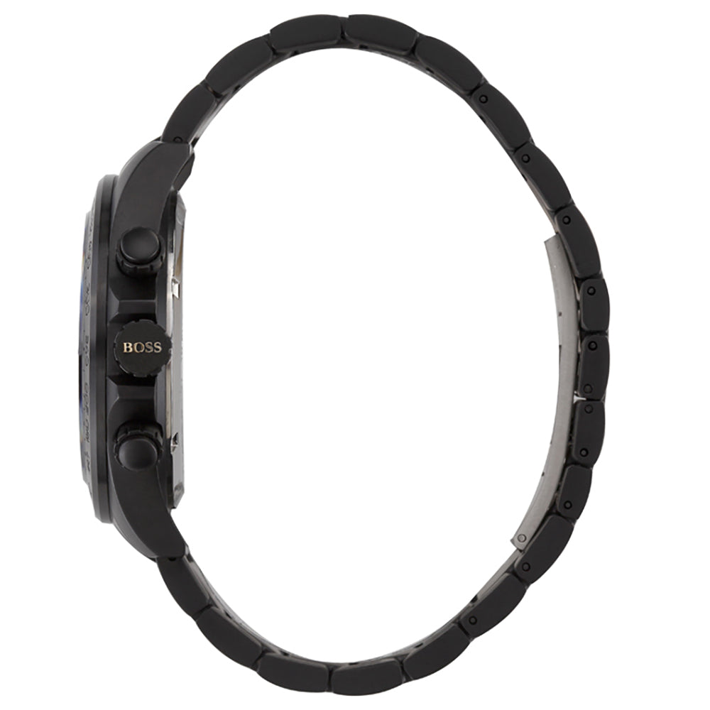 Boss Men's Hugo Ikon Black Chronograph Watch 1513278 - Time Access store