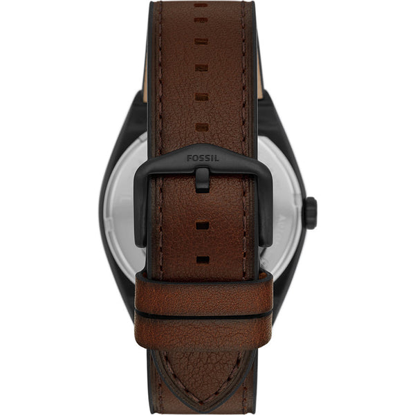 Fossil Everett Automatic Dark Brown LiteHide™ Men's Watch| ME3207