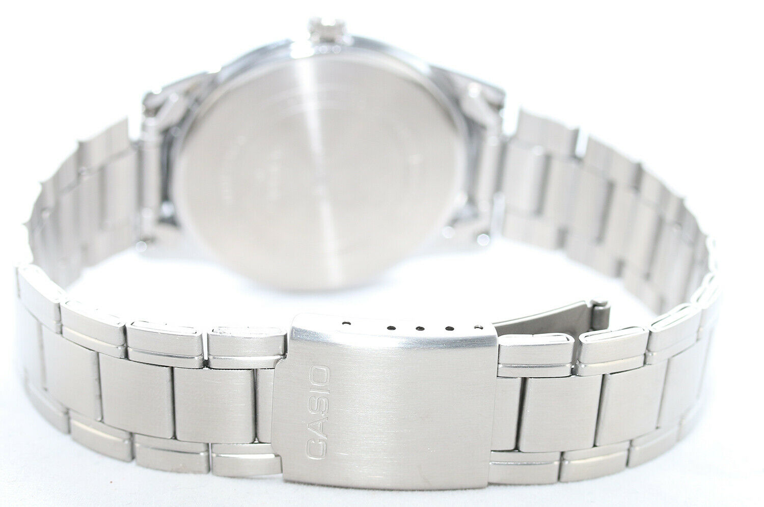 Casio Men's Standard Easy Reader Silver Dial Watch MTP-V001D-7BUDF