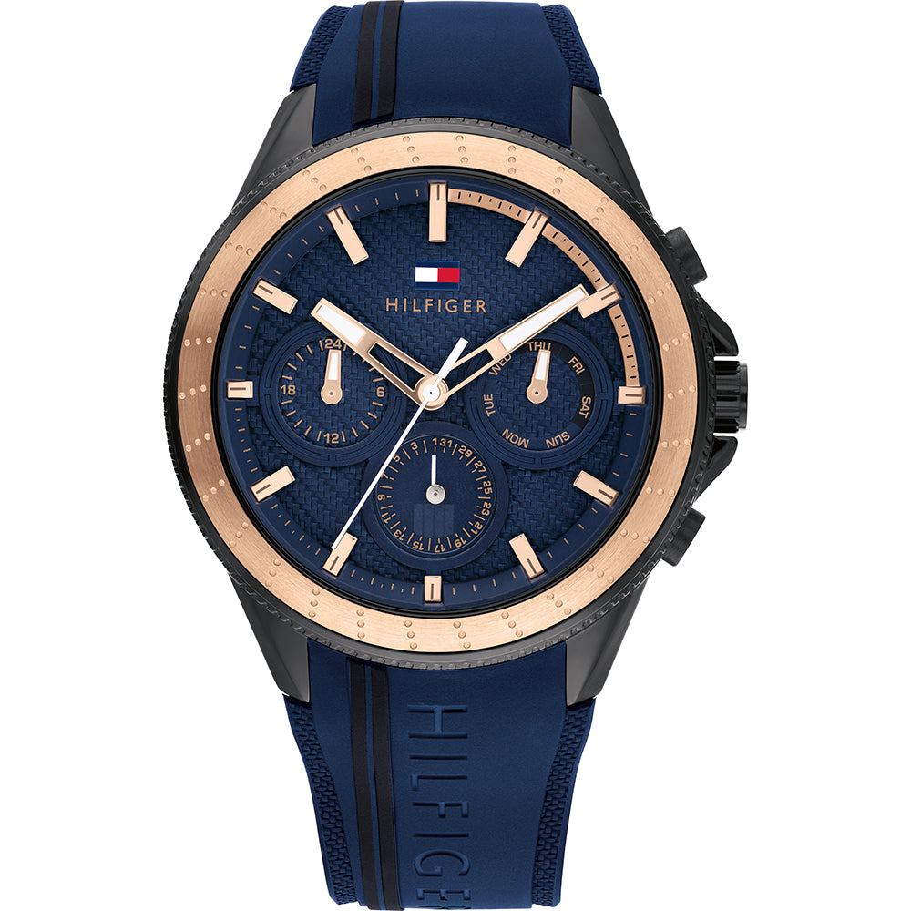 Tommy Hilfiger Men's Axel, Cream Chronograph Dial