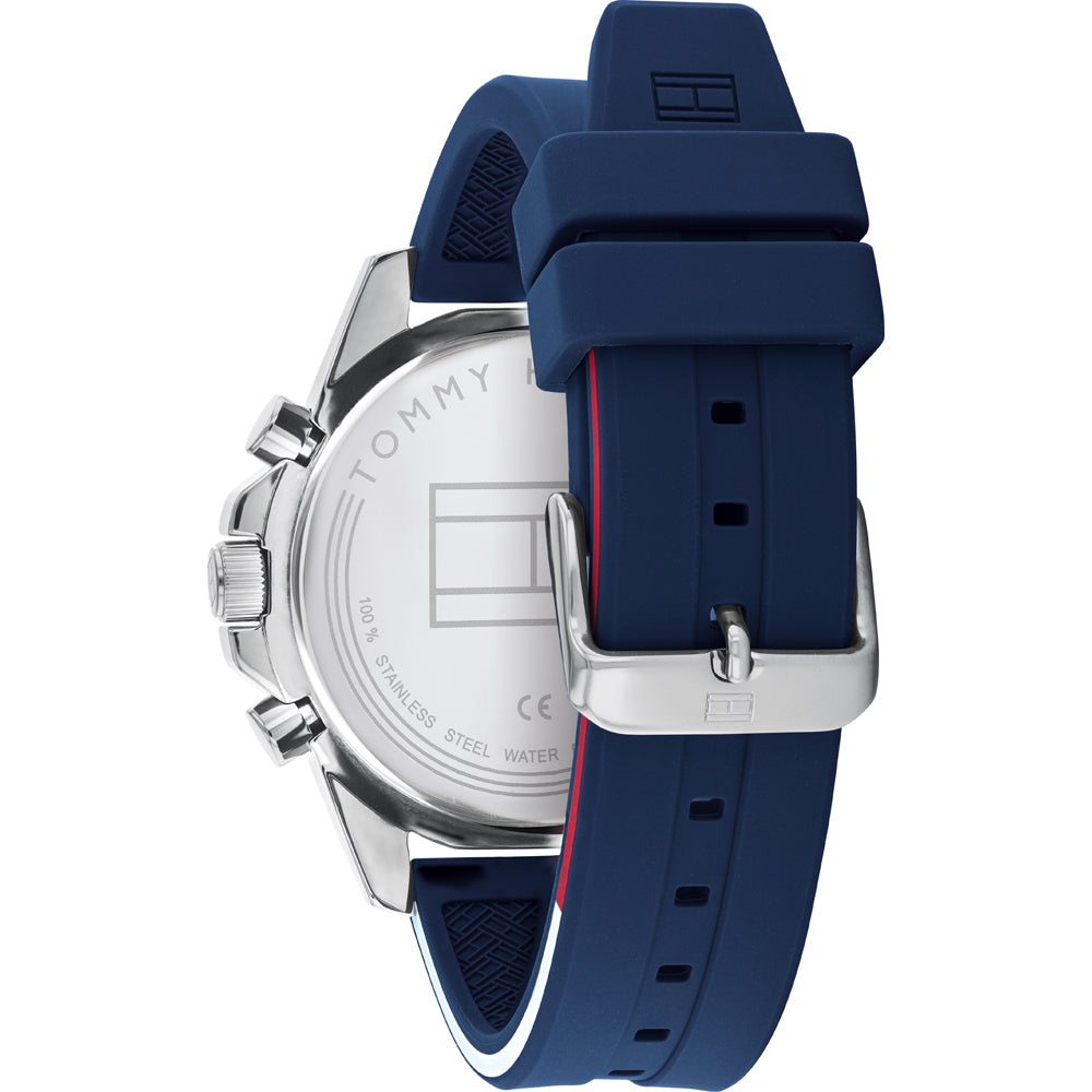 Tommy Hilfiger Analogue Quartz Blue Silicone Men's Watch| TH1791791