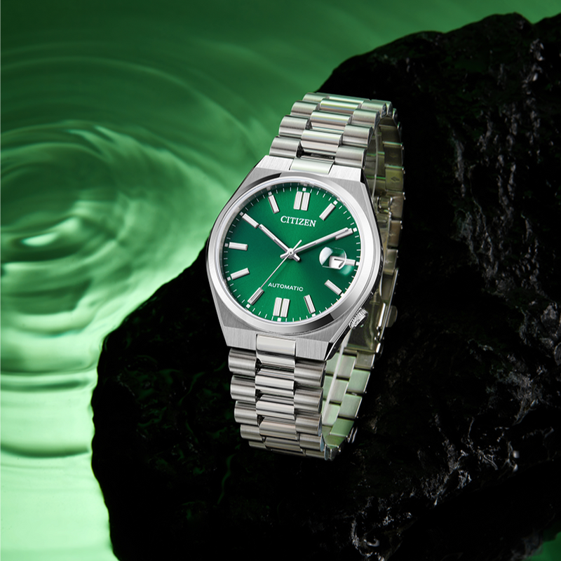 Citizen Tsuyosa Series Green Automatic Men's Watch| NJ0150-81X