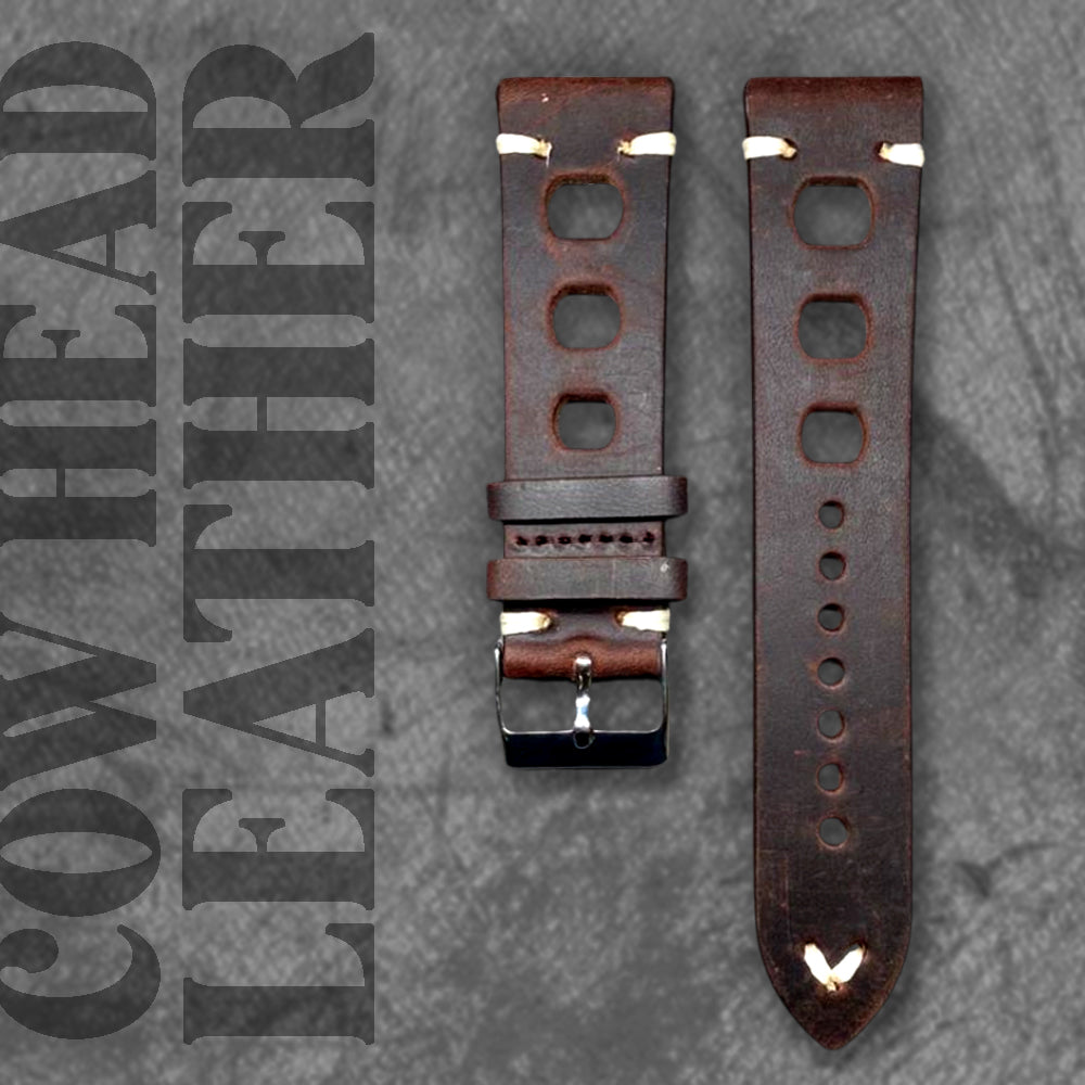Cavern Hollow Dark Chocolate 22mm Strap
