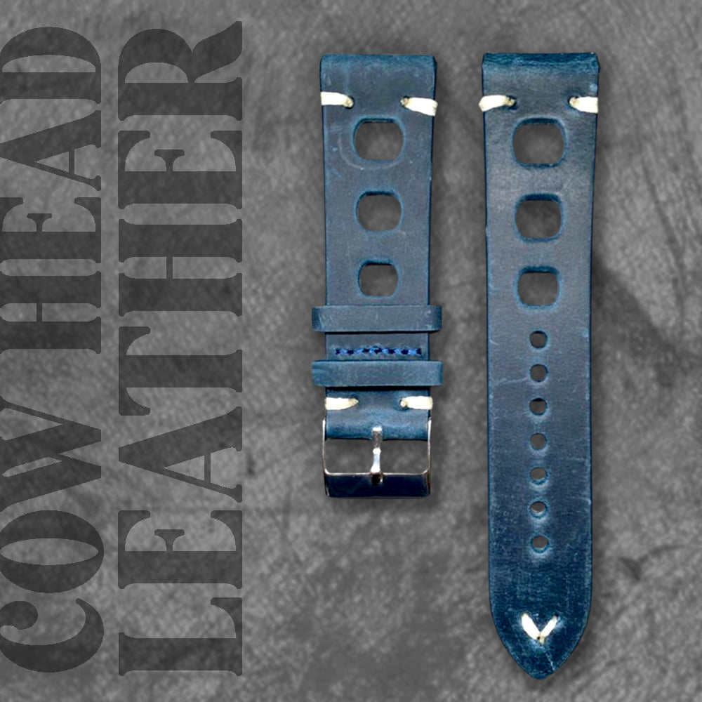 Cavern Hollow Aqua Blue 22mm Strap