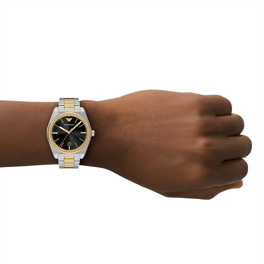 Emporio Armani Federico Two Tone Men's Watch | AR11715