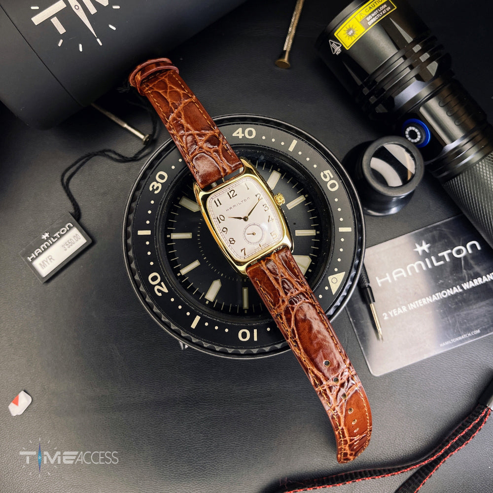 Hamilton Boulton Quartz White Dial Men's Watch | H13431553