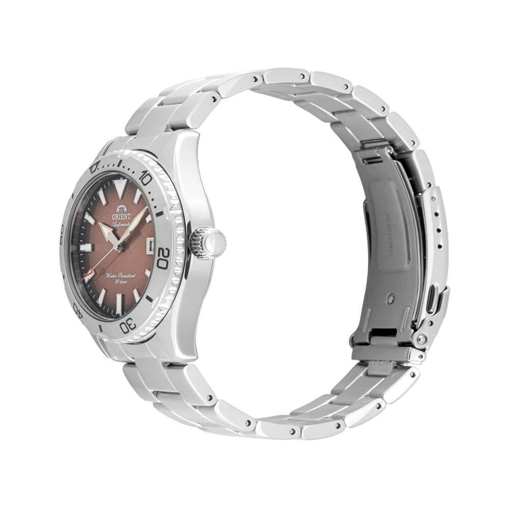 Orient  Automatic Brown Dial Men's Watch RA-AC0Q17Y30B