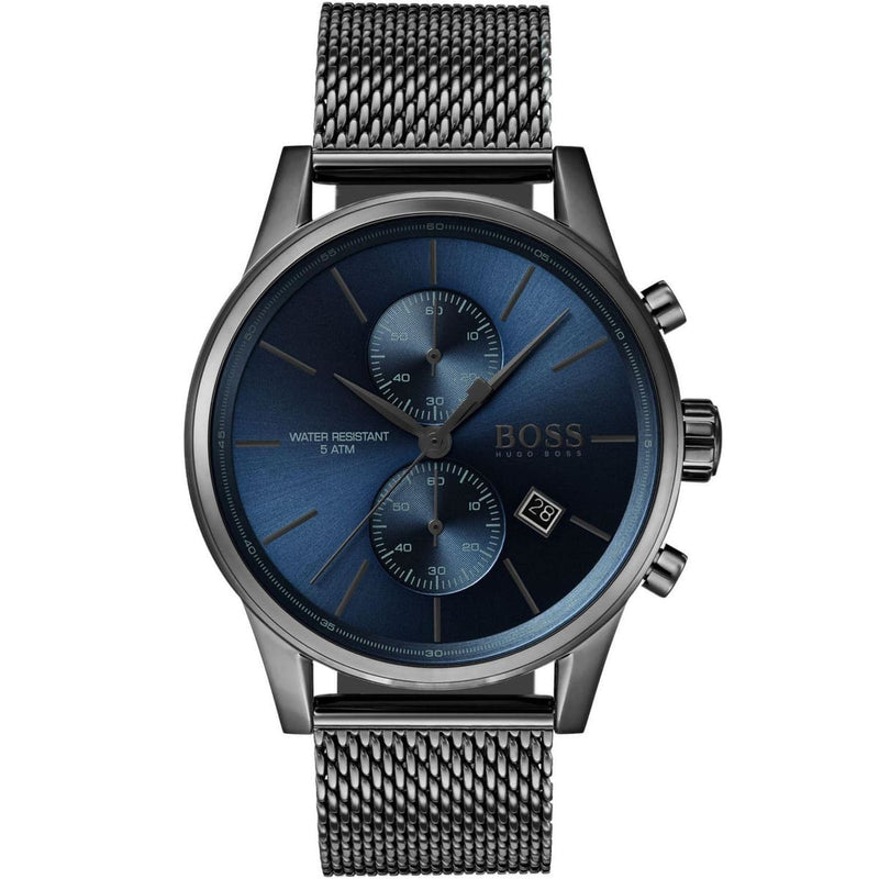 Hugo Boss Chronograph Mesh Blue Dial Men's Watch |HB1513677