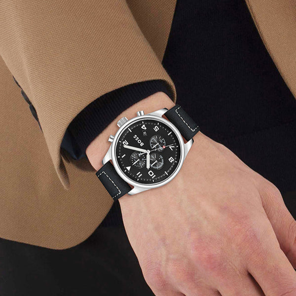 Hugo Boss Chronograph Black Dial Men's Watch | HB1513987