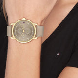 Tommy Hilfiger Lily Multifunction Beige Dial Ladies Watch | TH1782661 