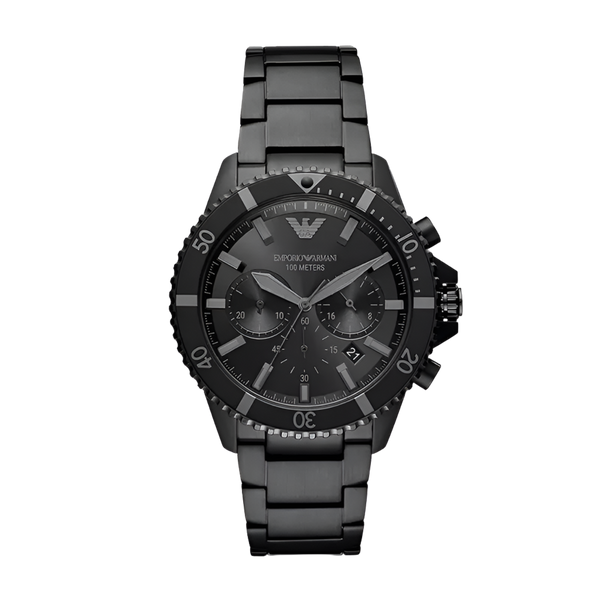 Emporio Armani Emporio Armani Chronograph Black  (Model: AR11363)