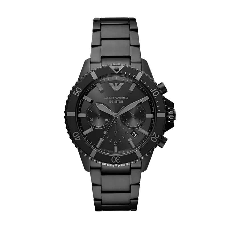 Emporio Armani Emporio Armani Chronograph Black  (Model: AR11363)