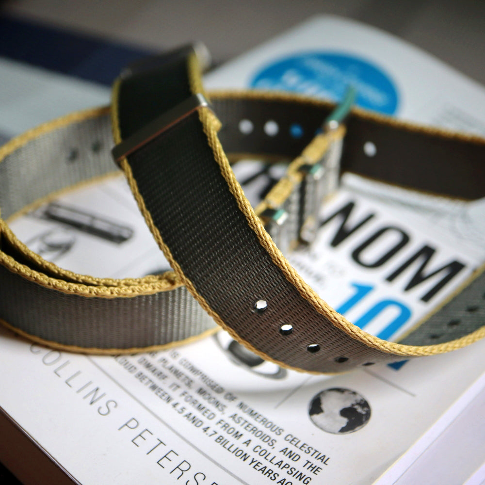 Cavern 20mm Premium Green Nato Watch Strap