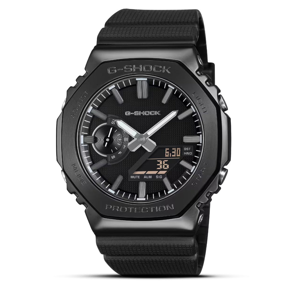 Casio G-Shock G-STEEL Luxe Black Men's Watch | GM-2100LXB-1ADR