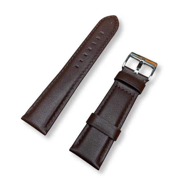 Ruxiang Plain Brown Leather Strap