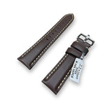 Wojue Plain Brown Leather Strap