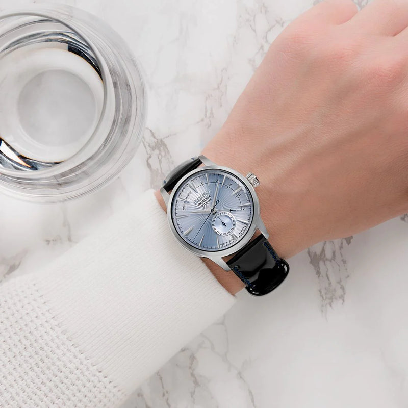 SEIKO PRESAGE Ice Blue Cocktail Sky Diving Men s Watch SSA343J1