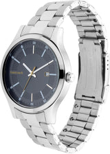 Fastrack Silver-Toned Analogue Black Dial Watch | 3240SM03