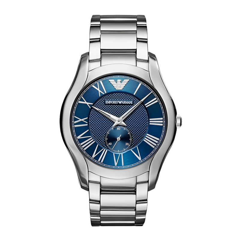 Emporio Armani Men's Valente Blue Dial Watch AR11085