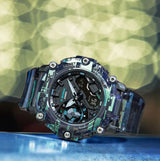 Casio G-Shock ANALOG-DIGITAL Green Men's Watch| GA-2200NN-1ADR