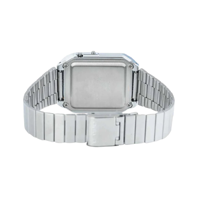 Casio Vintage 70's Style Digital Calculator White Dial Unisex Watch | CA-500WE-7BDF