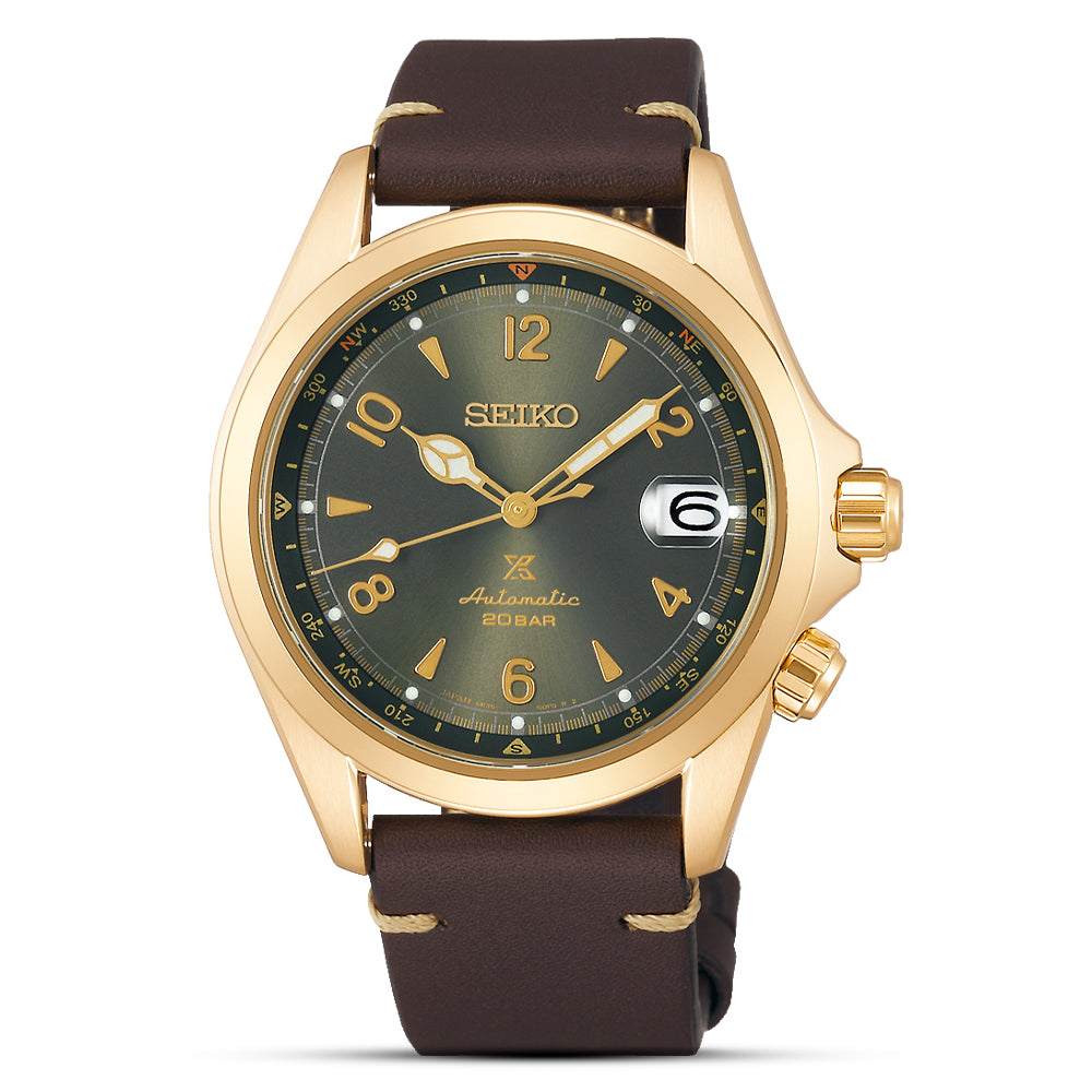 Seiko Prospex Alpinist Automatic Olive Green Dial Watch SPB210J1