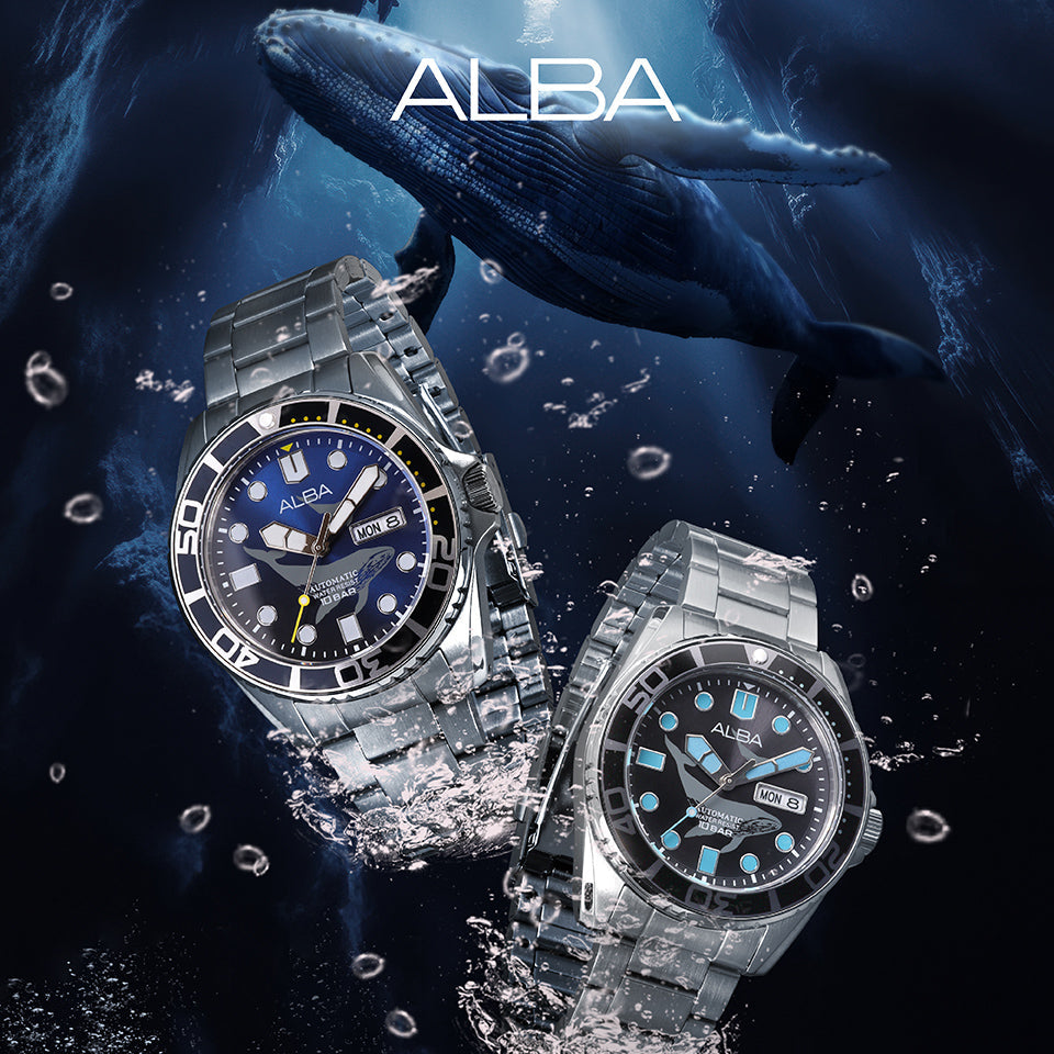 Alba Automatic Blue Whale Dial Men's Watch | AL4617X