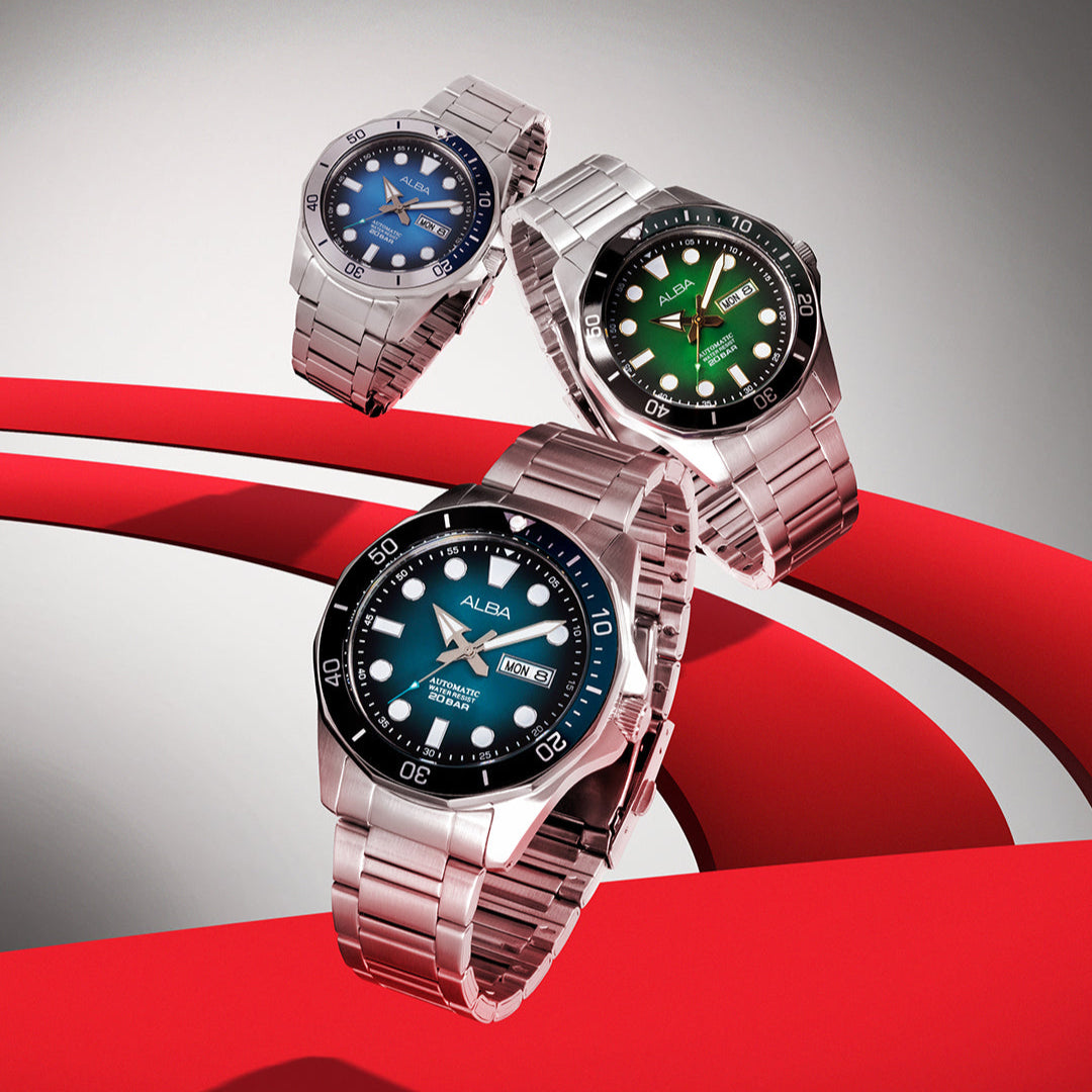 Alba Automatic Ice Blue Dial Men's Watch | AL4629X