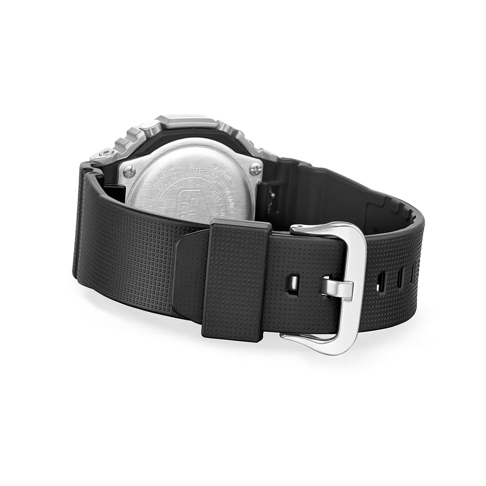 CASIO G-SHOCK ANALOGUE DIGITAL BLACK RESIN STRAP WATCH | GM-2100M-1ADR