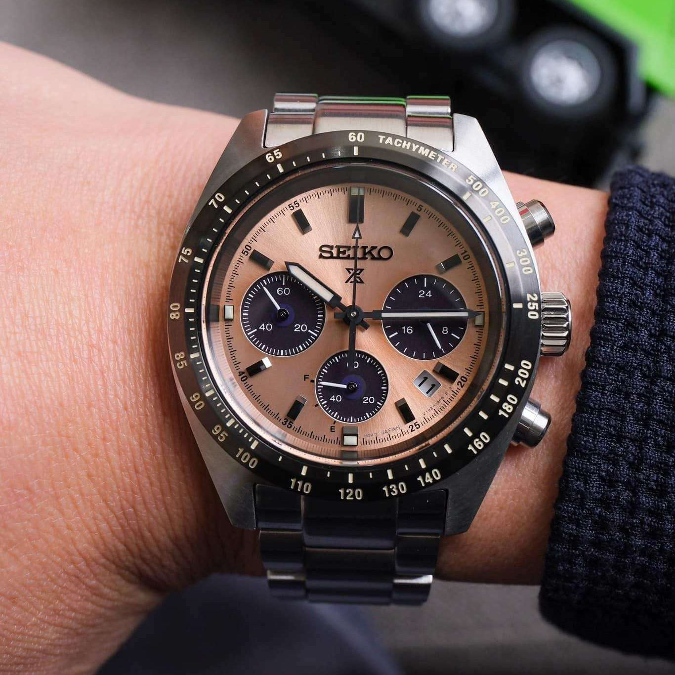 Seiko Prospex Speedtimer Solar Chronograph Men's Watch| SSC951P1