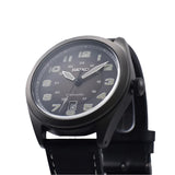 Seiko Neo Sports Automatic Black Leather Men's Watch | SRPC89K1