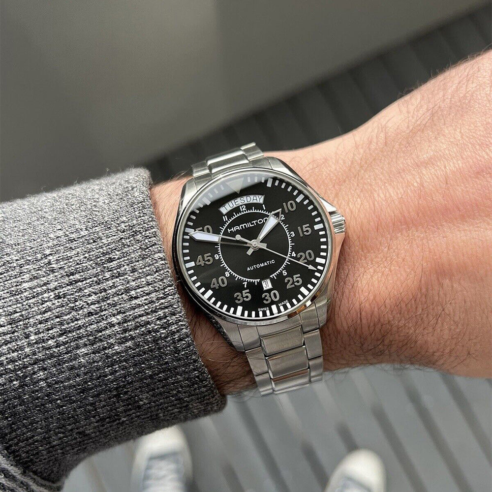 Hamilton Khaki Aviation Pilot Automatic Watch | H64615135