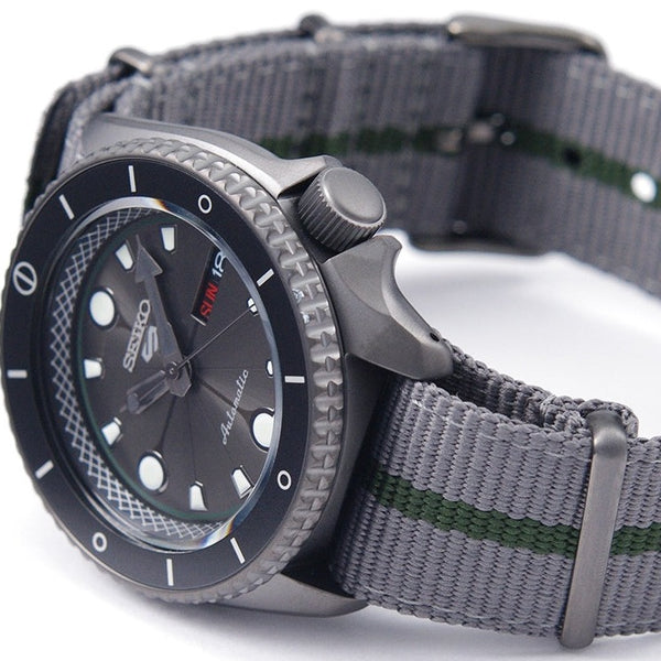 SEIKO 5 LIMITED EDITION SHIKAMARU AUTOMATIC GENTS WATCH | SRPF75K1