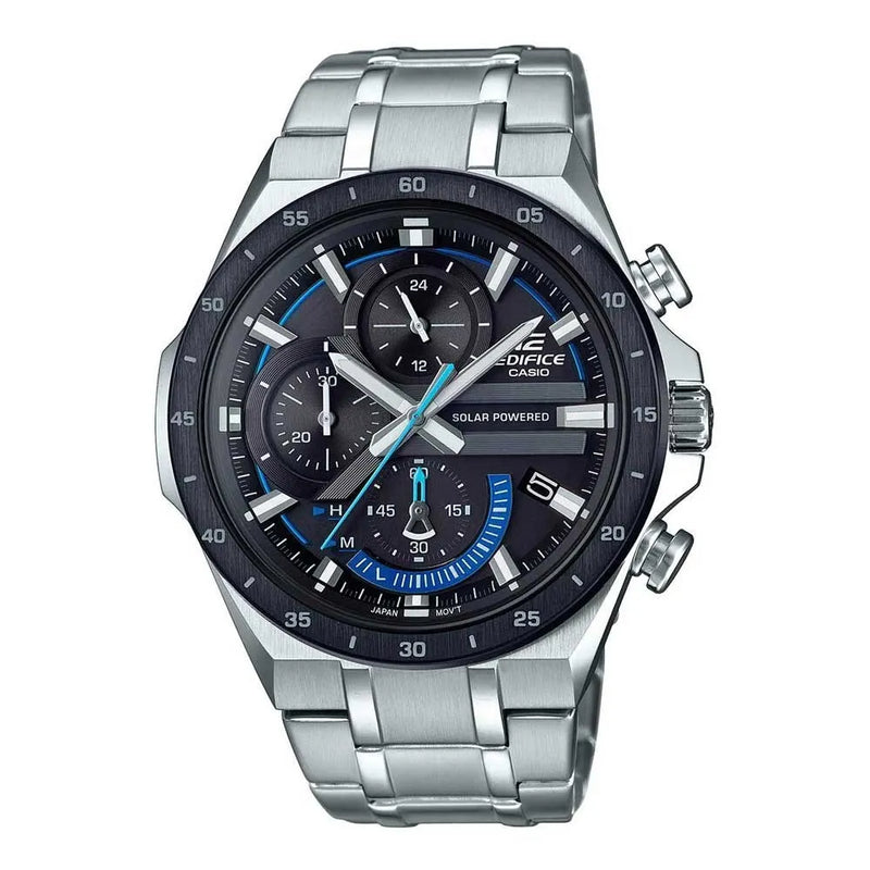 Casio Edifice Tough Solar Black Dial Watch| EQS-920DB-1BVUDF