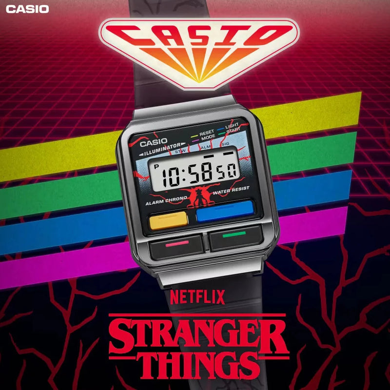 Casio X Stranger Things Retro Limited Edition Watch A120WEST-1ADR